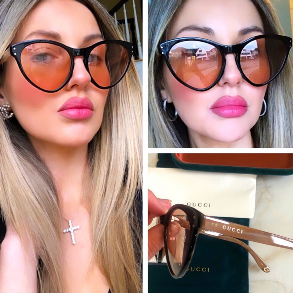 🔥NEW BLOGGERS CHOICE GUCCI CAT EYE SUNGLASSES🔥